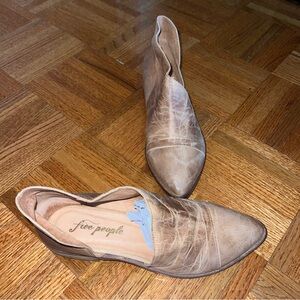 Free People cutout Booties